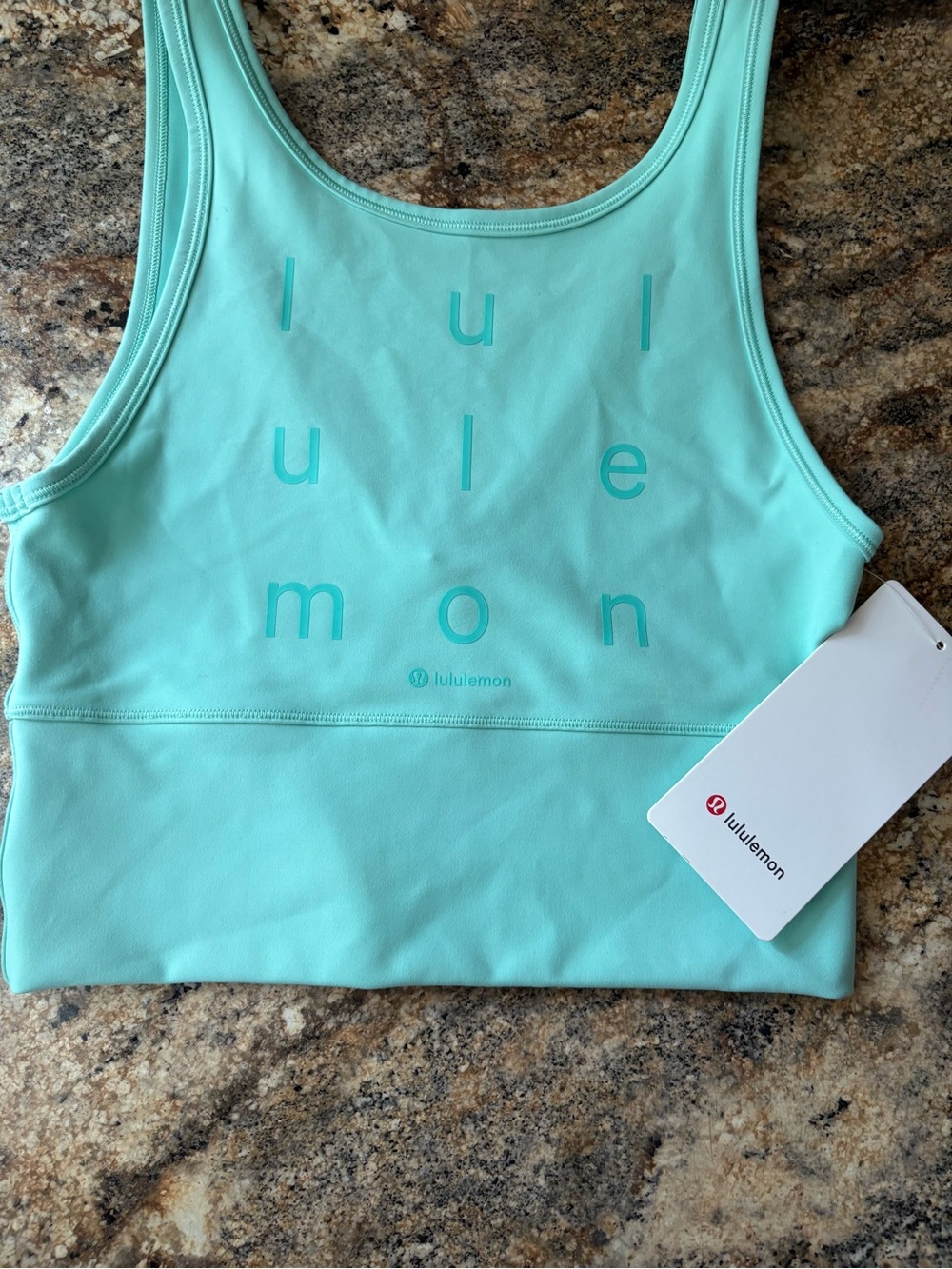 lululemon Women's Mint Green Scoop Neck Tank Top